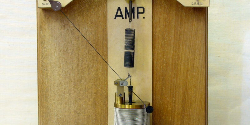 Amperio, corriente eléctrica [I] (A)